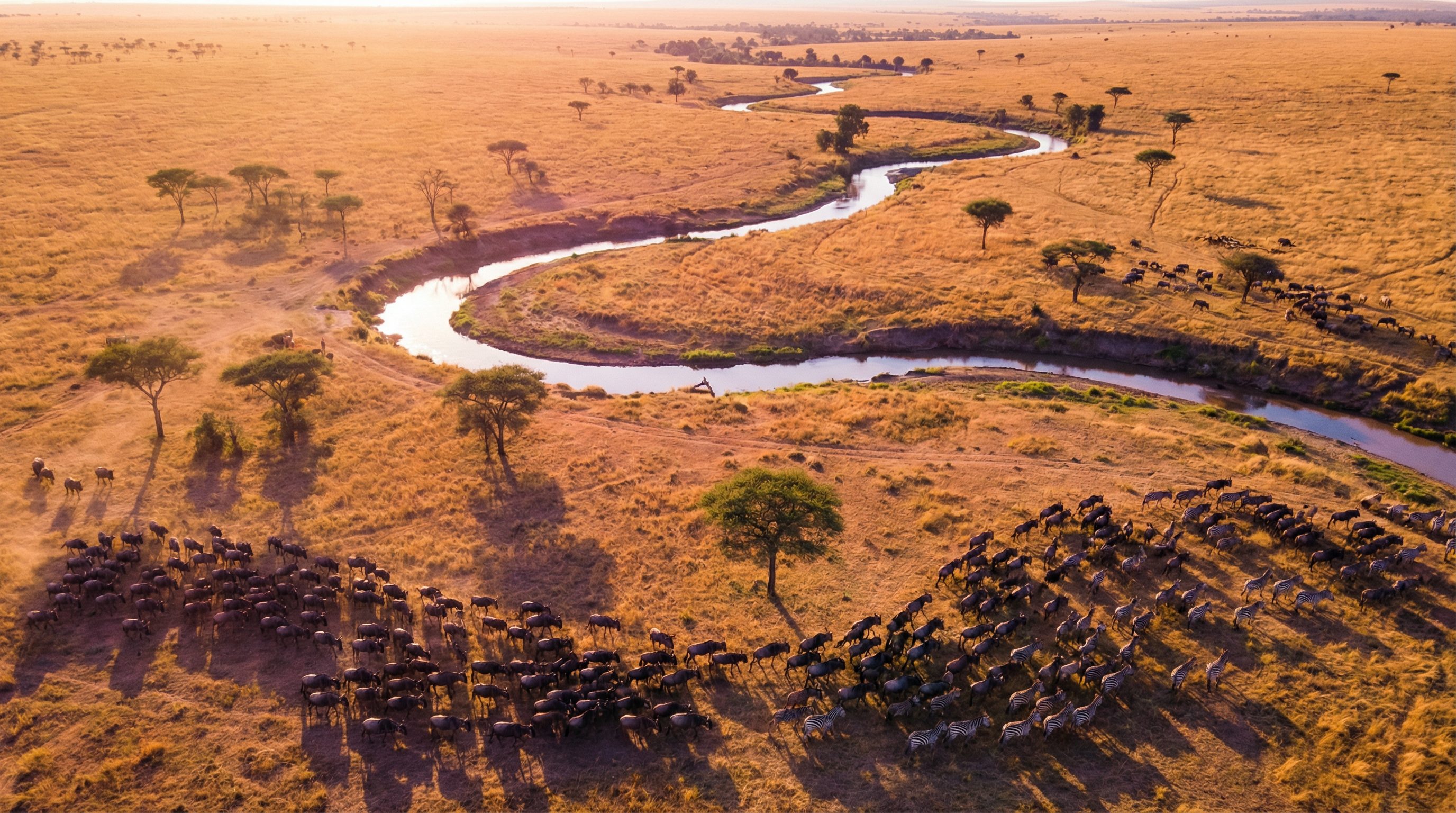 反差非洲野生动物